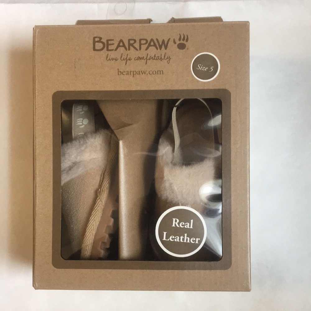 Toddler bearpaw clogs